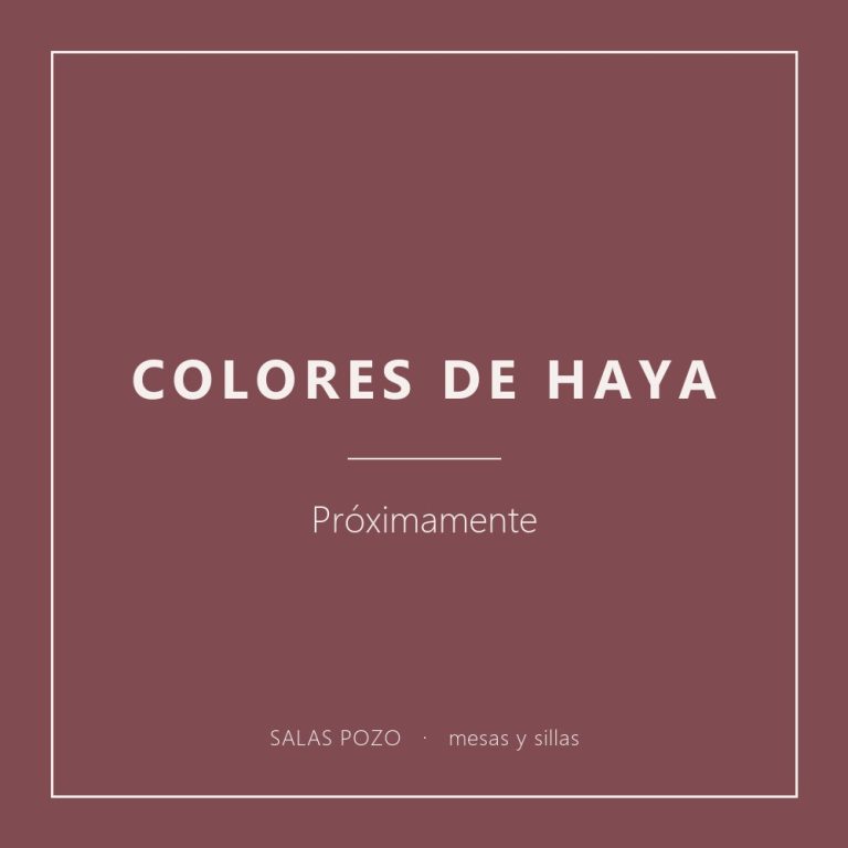 Colores de haya: próximamente