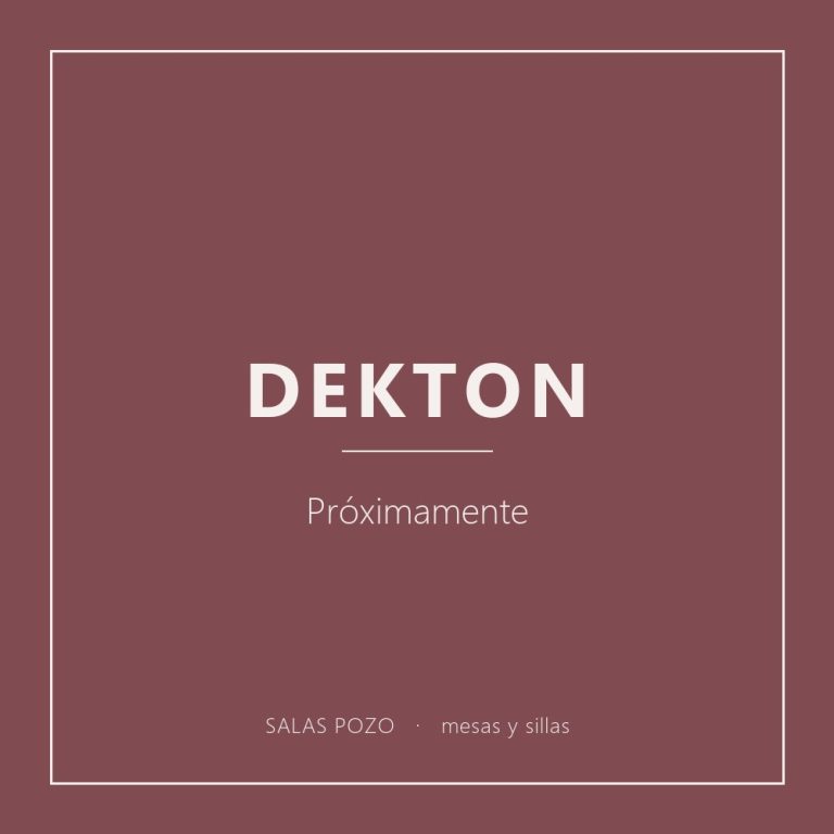 Dekton: próximamente